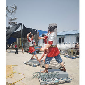 Statua di Gesù a Grandezza Naturale in Resina per Decorazione di Chiese, Scultura Cristiana in Fibra di Vetro - Product Image 2