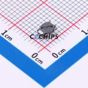 HX 3x4x2-2P-2.5N Tactile Switch SMD,3x4mm Switch Single Pole Single Throw Round Button 2.5N Vertical Mount - Product Image 2