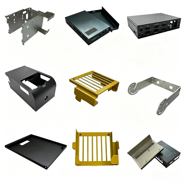High Precision Custom Brushed Aluminum Electronic Instrument Control Case OEM ODM Sheet Metal Fabrication