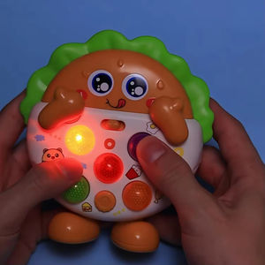 EPT Muzikale Mini Cartoon Eten-vormige Elektrische Speelgoed Whack-a-Mole & Elektronisch Piano met Lichtjes Educatief Interactief Speelgoed voor Kinderen - Product Image 6
