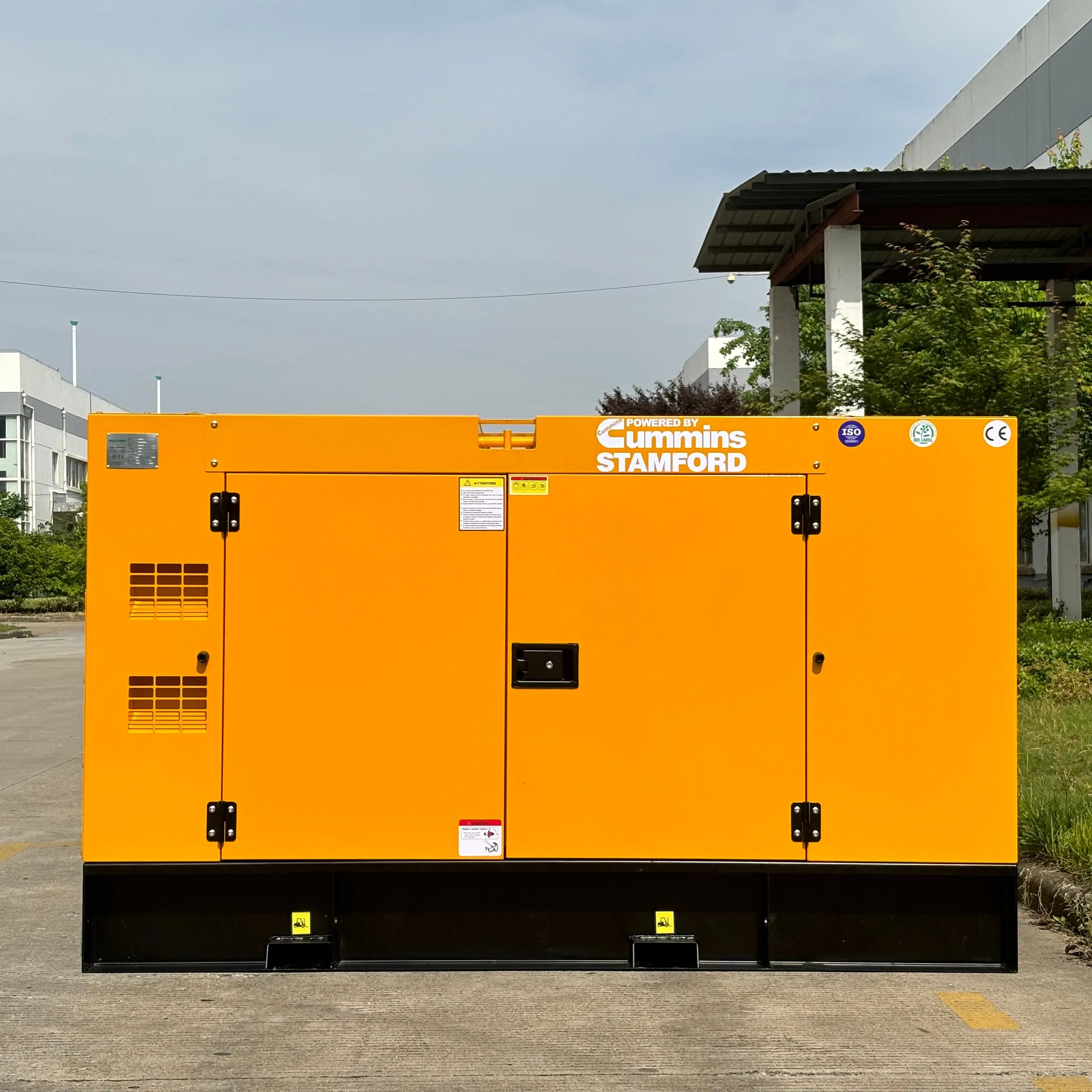 single phase 120V/240V 60Hz super silent Cummins engine 4BTA3.9-G2 electrical genset 55kva diesel generator set