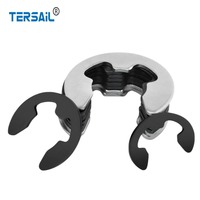 Manganese Steel, Stainless Steel 304, Shaft Use Lock Ring E-type Open Retaining Ring C-type Snap Ring Gasket