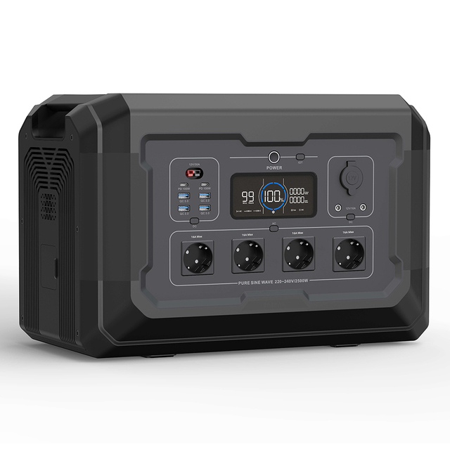 SOUOP 2048Wh Lifepo4 Bty Home Storage Fast Charge Tragbare Powerstation 2000w Ups Solar Generator 2500w Portable Power Station