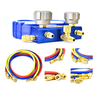 Outil de réfrigération et de climatisation VALUE, groupe d'instruments pneumatiques de vérification de gaz à tube bifurqué 68mm 3kg, pour l'industrie automobile OEM