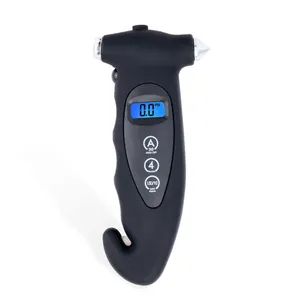 Medidor de pressão de ar digital alta precisão, 5 em 1 150 psi 4 configurações auto medidor de pressão de ar ferramentas de monitoramento
