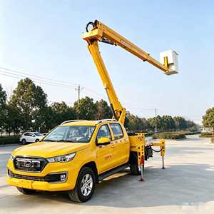 Camion de travail en hauteur FOTON hybride télécommandé avec nacelle isolée pour la réparation électrique - Product Image 6