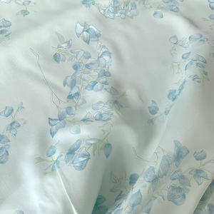 Popular y Maravilloso Tejido Jacquard de Seda con Estampado de Hojas para Mujer, Ideal para Prendas de Alta Calidad y Lujo, Chal - Product Image 3