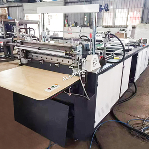 Álbum de página interior de plástico automático Bolsa de archivo con orificio para documentos Protector de 3 orificios Máquina para hacer punzonado y sellado de bolsas interiores - Product Image 4