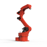 Brazo Robótico PLC de 6 Ejes con Marca Personalizada OEM/ODM, Radio de 1463 mm con Accionamiento Servoeléctrico para Aplicaciones de Soldadura