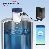 Indicateur de niveau de réservoir d'eau par radar 80 GHz avec écran LCD personnalisé, sans contact, petit angle de faisceau, précision de 3,2 mm, protection IP67