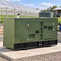 Générateur diesel silencieux 30 kVA 1500 tr/min, norme EU Stage V, avec moteur Cummins et alternateur Stamford pour l'alimentation des camps miniers