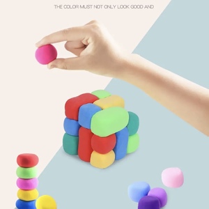 Vente en gros d'argile à séchage à l'air non toxique super légère de la marque SIWEI, 12 couleurs, jouet artisanal doux pour enfants, design personnalisé pour le modelage - Product Image 5