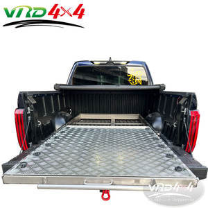 4x4 Stainless Steel Slider <b>Tray</b> VRD4X4 Pickup Cargo Drawers Slide <b>Tray</b> Steel Truck <b>Bed</b> Slide <b>Tray</b> Split or Integral Slide <b>Tray</b> - Product Image 4