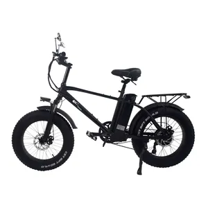 Magazzino europeo bicicletta elettrica bici elettrica 750W motore alto CST grasso pneumatico E-bike con batteria rimovibile