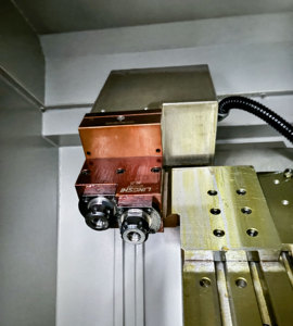 Tour CNC à lit incliné automatique HANSUN à haute rigidité, mandrin de 5 pouces, broche unique, long débattement, centre de tournage de haute précision - Product Image 3