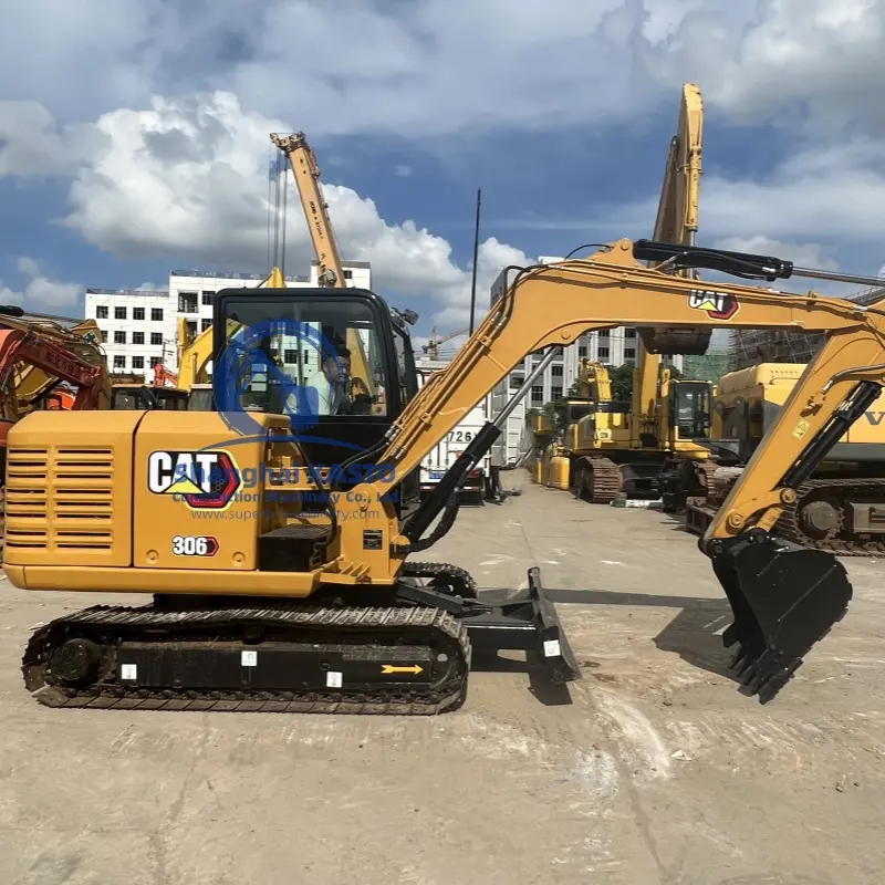 6 ton mini cat 306e used excavator