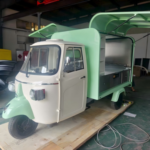 Camión de Helados, Remolque de Comida Móvil, Carrito de Café Equipado con Cocina Completa, Carrito de Hot Dogs, Remolque de Pizza, Camioneta de Comida para Asados, para Exteriores - Product Image 1