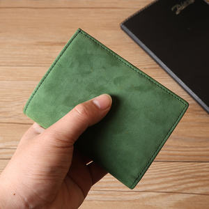 Vendita calda In magazzino <span class=keywords><strong>portafoglio</strong></span> In vera pelle di vacchetta <span class=keywords><strong>verde</strong></span> con blocco RFID <span class=keywords><strong>portafoglio</strong></span> da <span class=keywords><strong>uomo</strong></span> In vera pelle di mucca per <span class=keywords><strong>uomo</strong></span> - Product Image 3