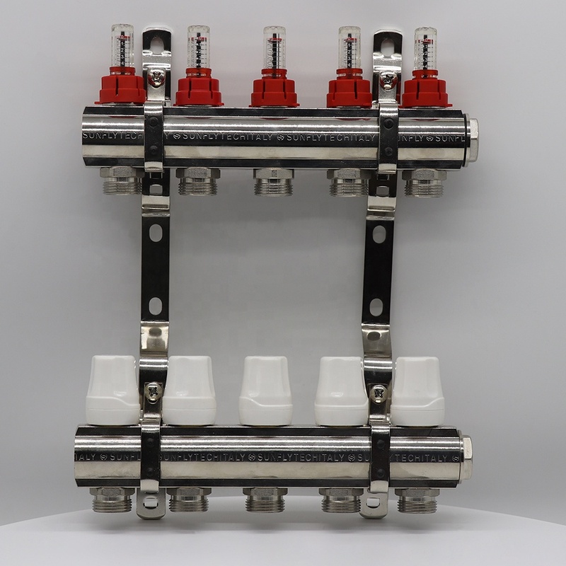 Sunfly Radiant Floor Heating System Brass
