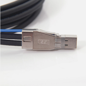 <strong>External</strong> Mini SAS <strong>Cable</strong> SFF-8644 to SFF-8644 12Gbps <strong>External</strong> HD SAS <strong>Cable</strong> 30AWG 1M Factory Wholesale New - Product Image 4