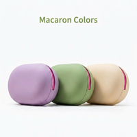 Organisateur d'accessoires pour bébé en silicone, pochette zippée étanche de 185 mm pour couches, lingettes, produits de soin pour bébé et sorties en famille
