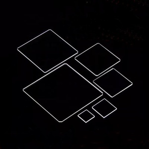 <span class=keywords><strong>Plaque</strong></span> carrée en quartz optique isolée transparente polie haute température pour applications de perçage, de soudage, de découpe et de laser - Product Image 3