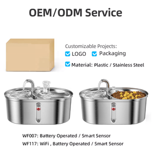 Fuente automática de acero inoxidable para gatos, dispensador de agua corriente de 3L para perros y gatos, filtro de <span class=keywords><strong>4</strong></span> capas, <span class=keywords><strong>bebedero</strong></span> inteligente para mascotas - Product Image 6