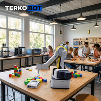 TERKOBOT Magician Lite Kollaborativer Roboterarm STEM-Bildungsroboterarm mit Magic Box Controller für Schüler-Codiertraining