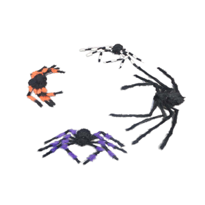 Souvenir tissu noir Halloween Festival grande araignée jouet entier - Product Image 4