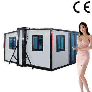 2024 populaire Standard conteneur en acier maison préfabriquée bureau Mobile 20ft 40ft extensible pliant activité conteneur maison - Product Image 1