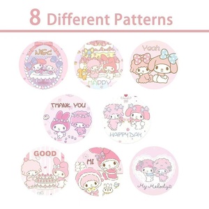 500 Pegatinas de PVC/Rollo, Nuevas Pegatinas Decorativas Autoadhesivas de My Melody para Niños, para Recompensas, Elogios, Juguetes, Regalos y Manualidades - Product Image 3