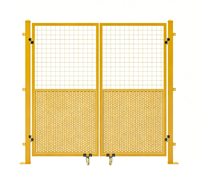 Cloison mobile pour atelier |   Porte d'isolement en maille perforée pour entrepôt