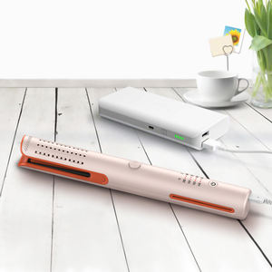 เครื่องหนีบผมมินิแบบพกพาไร้สาย 2-in-1 พร้อมแผ่นความร้อนลอย 3 มิติ ชาร์จด้วย Type-C <span class=keywords><strong>ป</strong></span>รับอุณหภูมิได้ 4 ระดับ - Product Image 2