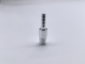 Adaptador de ventilación de tanque de combustible de aluminio 6061 con conexión macho NPT de 1/4" a conexión de manguera de 5/16", para líneas de aire, agua y combustible EVAP - Product Image 6