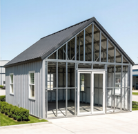 Entrepôt préfabriqué en acier léger à un étage extensible, personnalisable pour la logistique, la production, le stockage de matériaux ou d'archives