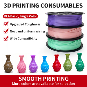 Filament d'impression 3D PLA monocolore de base 1,75 mm, bonne fluidité professionnelle, sans obstruction, pour la création de modèles 3D et les travaux artisanaux - Product Image 3