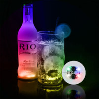 Étiquette LED personnalisée pour bouteille, autocollant lumineux pour fête, boîte de nuit, bar - Autocollant lumineux pour bouteille, 3 modes, vente en gros