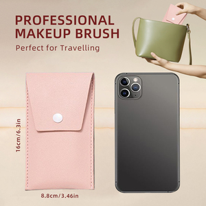 Sẵn Sàng Để Tàu Xách Tay 8 Pcs Biểu Tượng Tùy Chỉnh <span class=keywords><strong>Mini</strong></span> Trang Điểm Bàn Chải Thiết Lập Vegan Tổng Hợp Mỹ Phẩm Bàn Chải Cho Du Lịch - Product Image 5