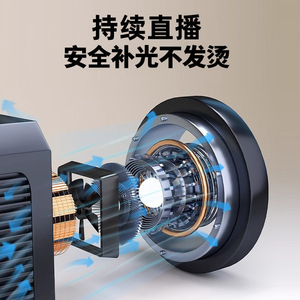 ไฟสตูดิโอ LED สำหรับไลฟ์สด 100W แสงต่อเนื่อง ซอฟต์บ็อกซ์ ปรับสีได้ สำหรับถ่ายภาพและไลฟ์สด - Product Image 2