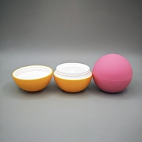 Pot cosmétique personnalisable en PP de luxe léger, avec couvercle à vis, vide, pour crème contour des yeux