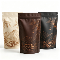 Sachet Doypack imprimé refermable avec fermeture éclair (MOPP/VMPET/PE) de qualité alimentaire pour granola, céréales, flocons d'avoine, muesli et snacks de petit-déjeuner