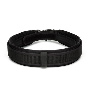 เข็มขัดยุทธวิธีผู้ชายสีดำบุนวมน้ำหนักเบา MOLLE 11ชิ้นกระเป๋าเข็มขัดคาดเอวอเนกประสงค์ - Product Image 3