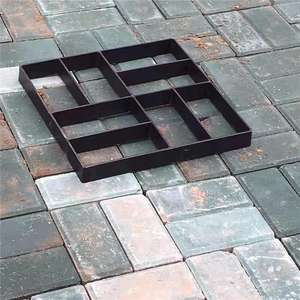 Molde para Pavimentación de Caminos, Molde para Hacer Caminos de Piedra para Jardín, <span class=keywords><strong>Patio</strong></span>, Entrada de Vehículos, Molde de Plástico Negro para Hacer Caminos de Concreto - Product Image 3