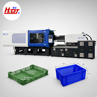 Groentefruitdoos Fruitmand Plastic Doos Makende Machine Plastic Krat Spuitgietmachine Plastic Krat Maken Machine