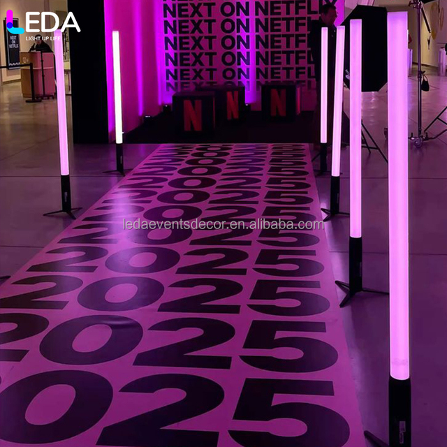 Waterproof Wireless Pixel Tube Five-color Video Pixel Light Bar Remote Wireless Battery RGBWA Led 360 Tube Light
