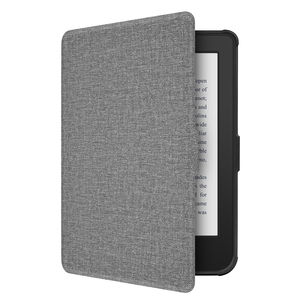 Funda de cuero con correa de mano inferior de TPU suave de grano de tela para <span class=keywords><strong>Kobo</strong></span> <span class=keywords><strong>Clara</strong></span> <span class=keywords><strong>HD</strong></span> y Tolino Shine 3 - Product Image 1