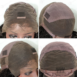 Hot Beauty cheveux perruques complètes cheveux humains avant de lacet vierge cheveux sans colle dentelle perruque pour les femmes noires vendeur en gros pleine dentelle perruque - Product Image 6