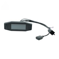 Speedometer Depan TFT SiAECOSYS SCJ313 3,13 Inci Berkinerja Tinggi Baru, Protokol CAN BUS One-Lin, Plastik Tahan Lama Warna Hitam untuk Sepeda Motor