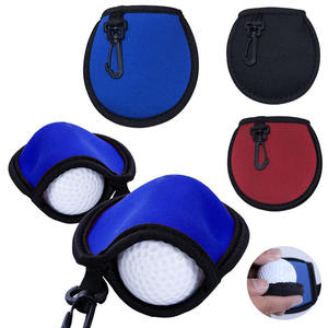 Nouveau produit tendance 2025 Ensembles d'accessoires de golf Sacs bon marché Logo personnalisé Rondelle de balle de golf Mini nettoyeur de balle avec <span class=keywords><strong>crochet</strong></span> - Product Image 1