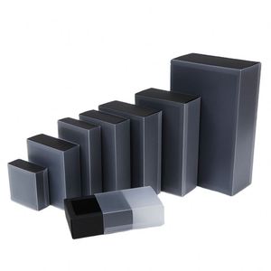 Hot <strong>Sale</strong> Kraft White Black <strong>Paper</strong> Drawer Gift <strong>Box</strong> With Clear PVC Window Sleeve - Product Image 3